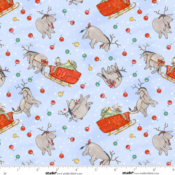 Reindonkeys in Light Blue