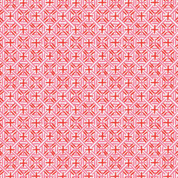 Cafe Weave in Red Pink