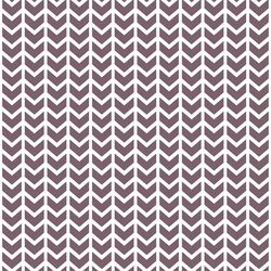 Broken Chevron in Mulberry