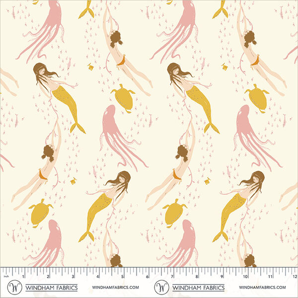 Underwater Sisters in Blush Pink