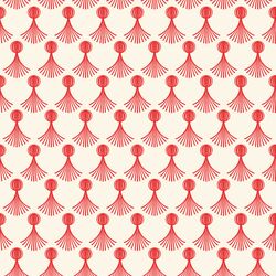 Tassel Weave in Holly Red