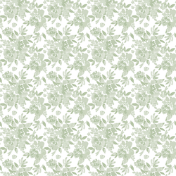 Small Royal Garden in Pastel Sage