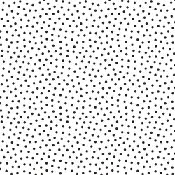 Polka Dots in White