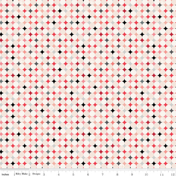 Sparkle Dots in Blush