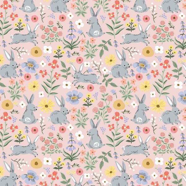 Bunny Floral in Pink