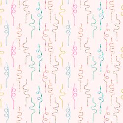 Twisty Straws in Pink