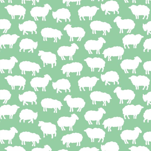 Sheep Silhouette in Sprout
