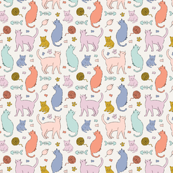 Little Cat Sketches in Sherbet