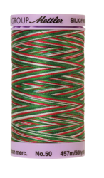Seasons Greetings (9085-9825) - Silk Finish Cotton Multi 50wt - 500 Yards