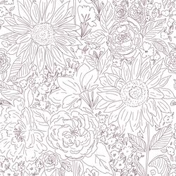 Paperie in Ember Plum on White