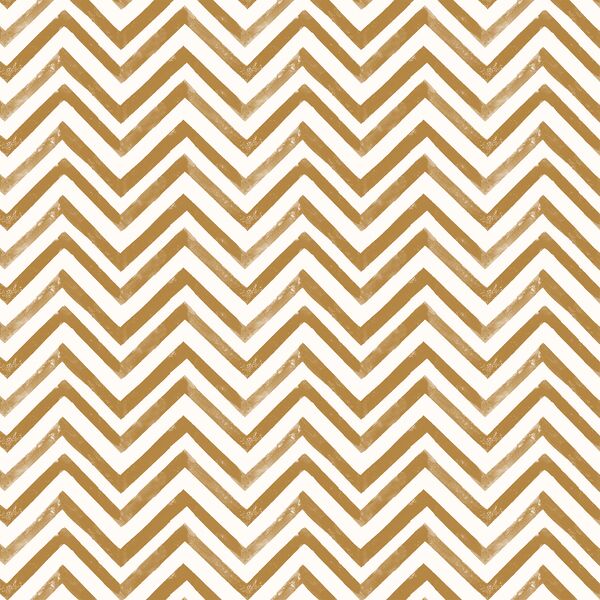 Small Zig Zag Stripe in Gold