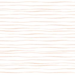 Sussex Stripe in Blush on White