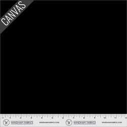 Solid Canvas in Black