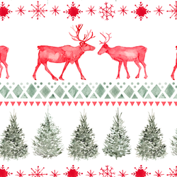 Large Fairisle Reindeer in Cozy