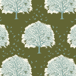 Majestic Oak in Forest Green