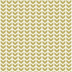 Broken Chevron in Brass