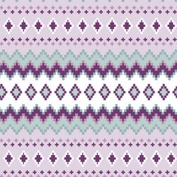 Winter Fair Isle in Jewel