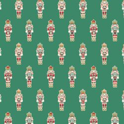 Toy Drummer in Crisp Green