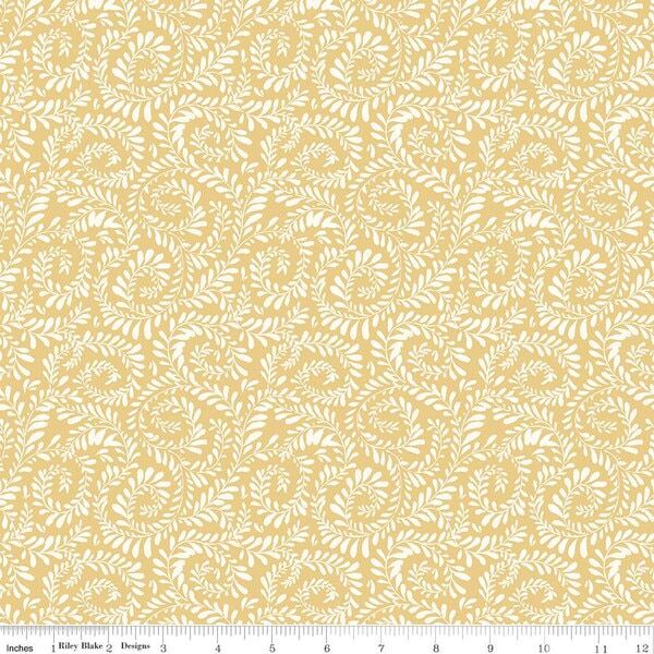 Ferns in Yellow