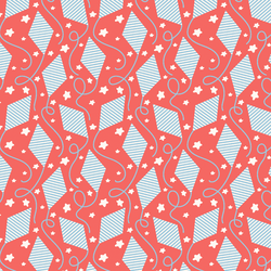 Kites in Cherry Red
