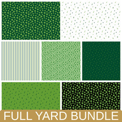Seasonal Basics Half Yard Bundle in St. Patrick's Day