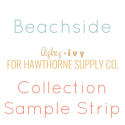 Beachside Sample Strip