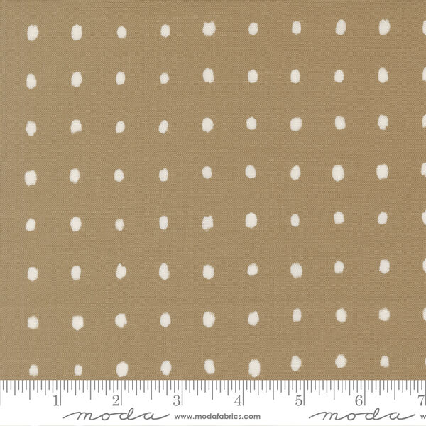 Pure Dots in Taupe