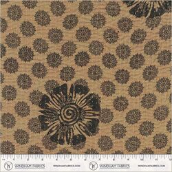 Medallion in Taupe Citron