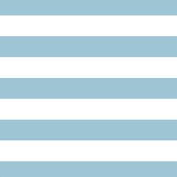 Horizontal Play Stripe in Bluebell