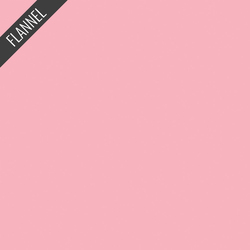 Flannel Solid in Baby Pink