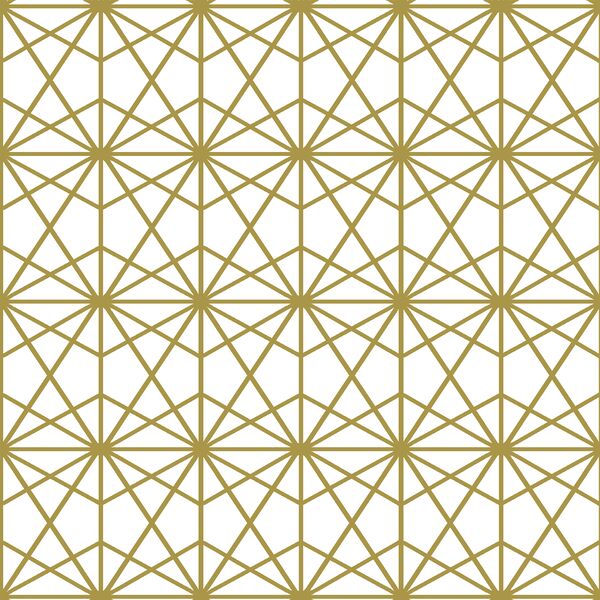 Terrarium in Gold on White