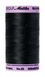 Black (9104-4000) - Silk Finish Cotton 50wt - 547 Yards