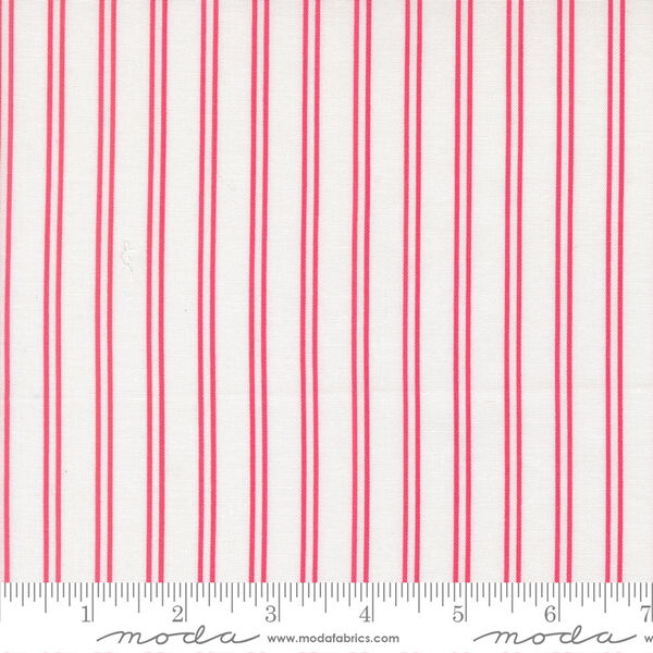 Stitch Stripe in Cream Rosie