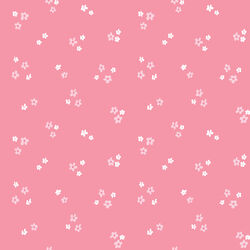 Ditsy Flowers in Pink