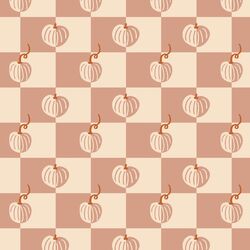 Pumpkin Patch in Checkered