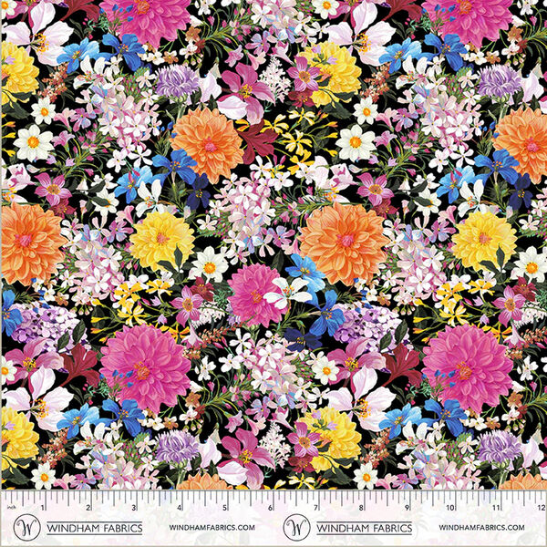 Wildflower Pickings in Black
