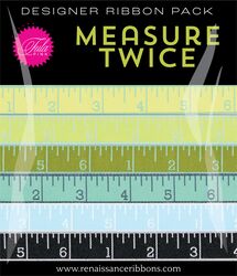 Measure Twice Ribbon Panel in Cool