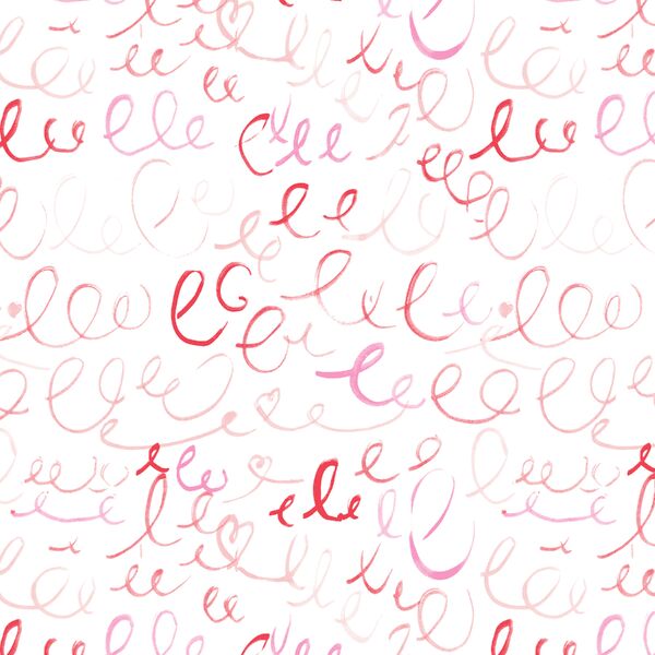 Love Letter Scribbles in Valentine