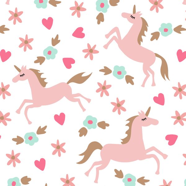 Large Magical Unicorns in Love Ya