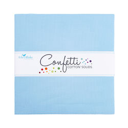 Confetti Cotton 10" Square Pack in Boy Blue