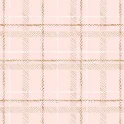 Harley Tartan in Blush Pink