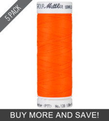 Vivid Orange (7840-1428) - Seraflex - 142 Yards (5 Pack)