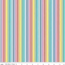 1/8" Stripe in Rainbow