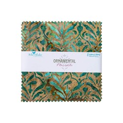 Expressions Batiks 5" Square Pack in Ornamental Floreale