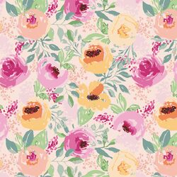 Berry Floral in Whisper Pink