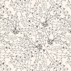 Holly Sketch in Iron on Cloud