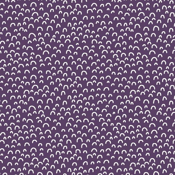 Doodle in Aubergine