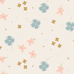 Pressed Flowers in Porcelain