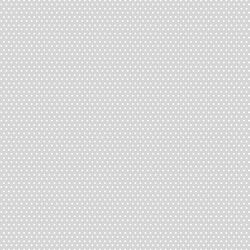 Small Winter Dot in White on Silver