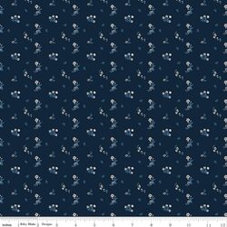 Ditsy in Navy